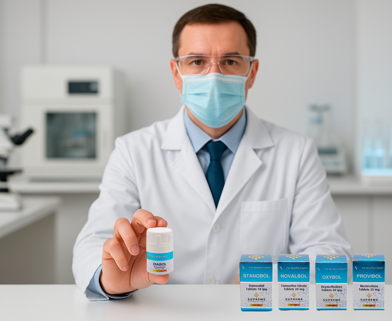 Supreme Pharmaceuticals lab